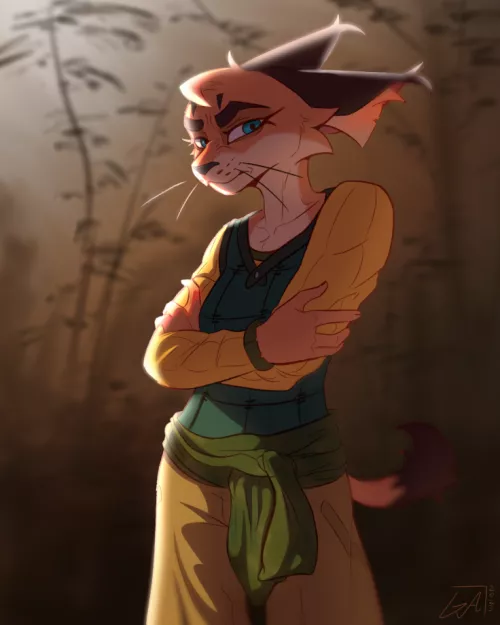 Miss grumpy pants - Art by me 🍪 (@ArtsGalinn on Twitter)