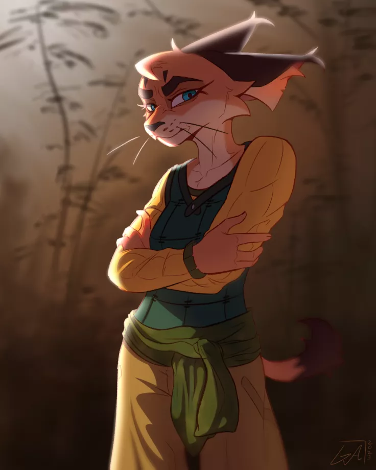 Miss grumpy pants - Art by me 🍪 (@ArtsGalinn on Twitter)