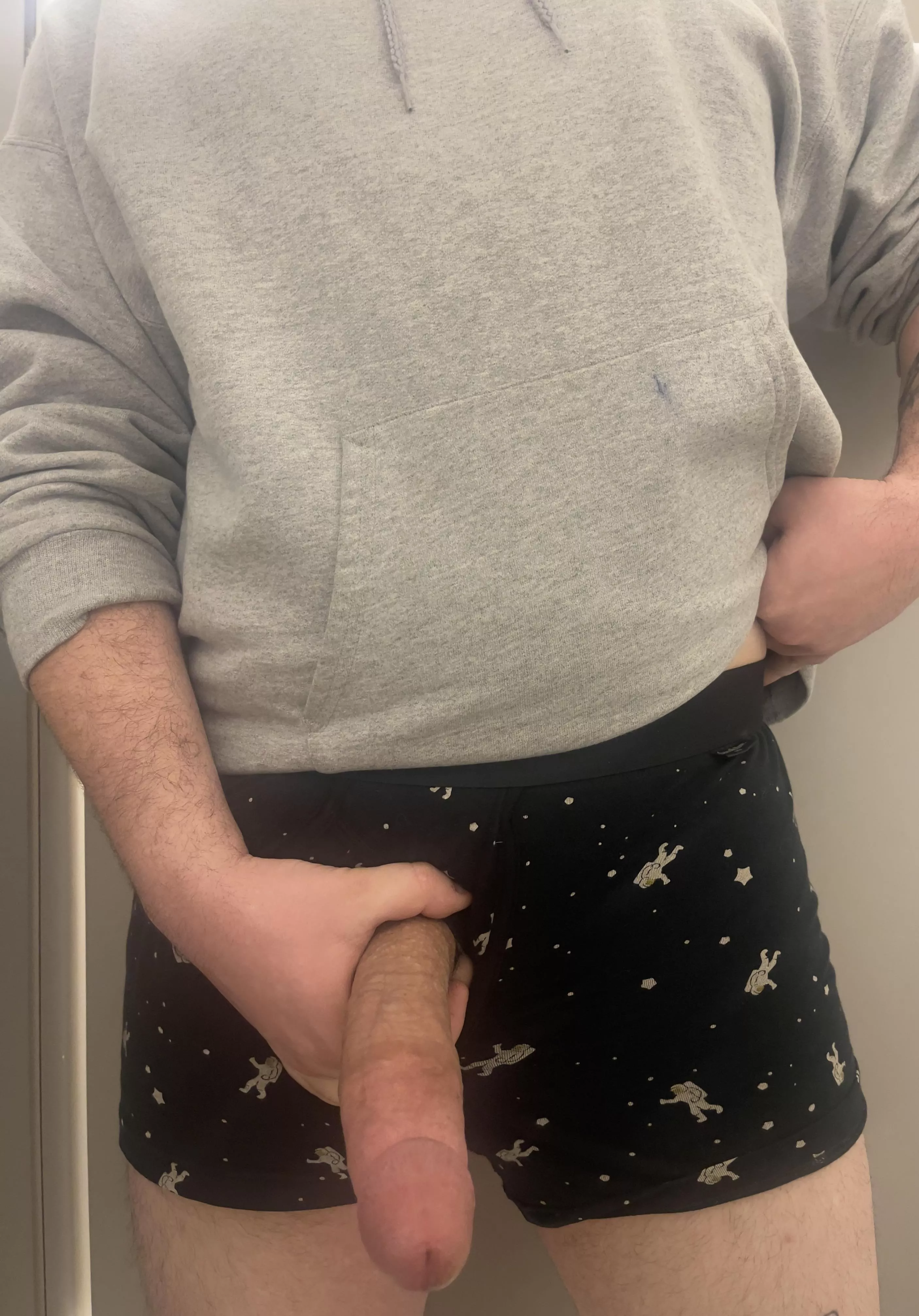 My briefs glow in the dark, but I figured you’d rather see something else.