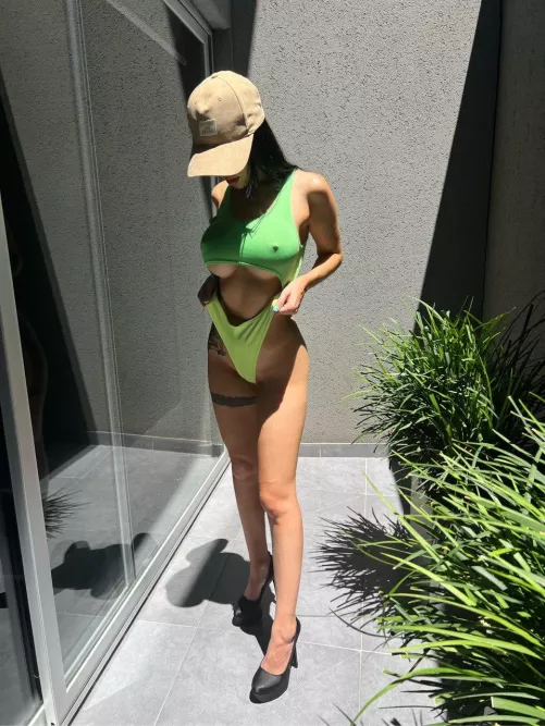 My nipples got really hard..