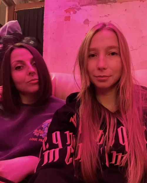 My wife (22, right) or her friend?