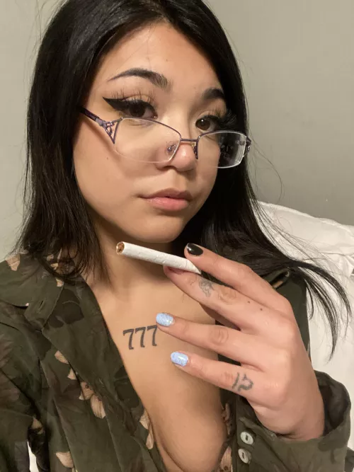 Oh.. hey. Do you have a lighter?