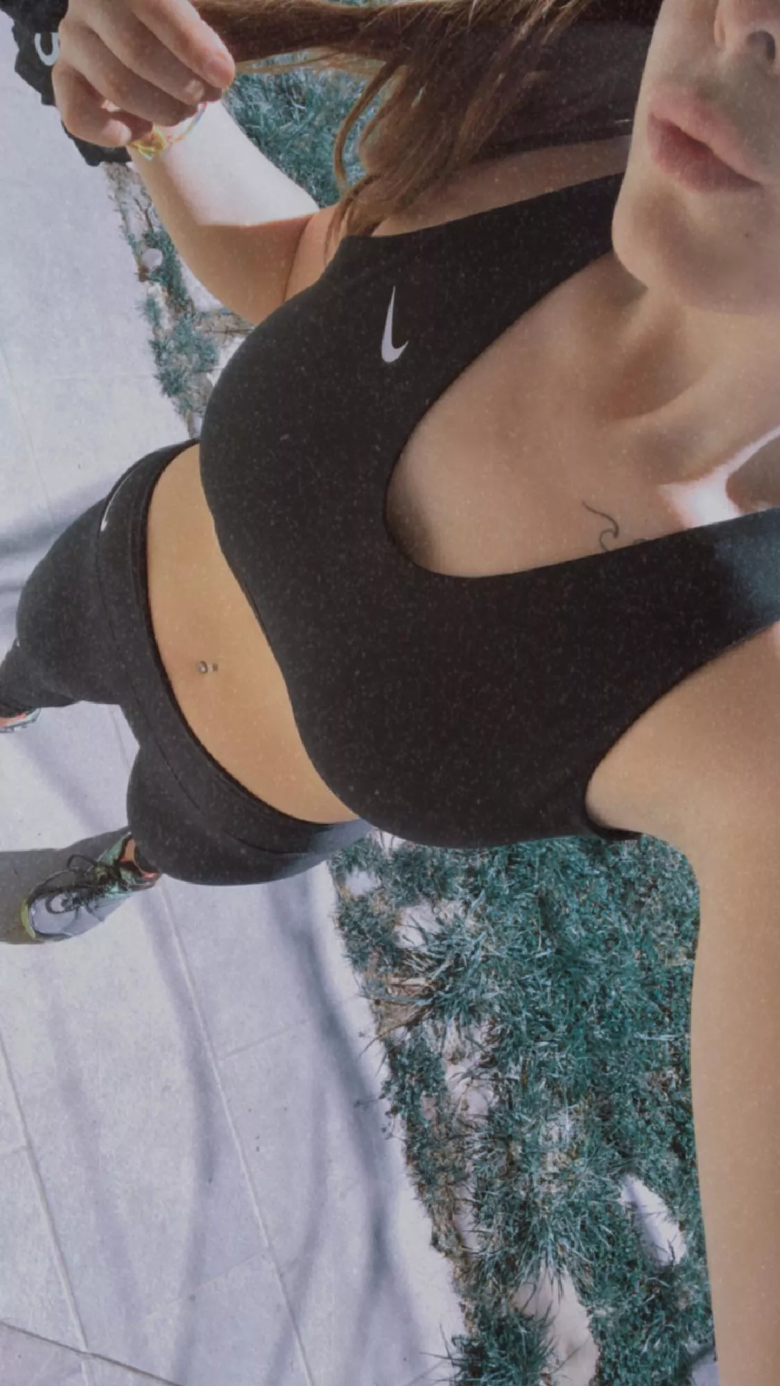 Ready for today’s run💦