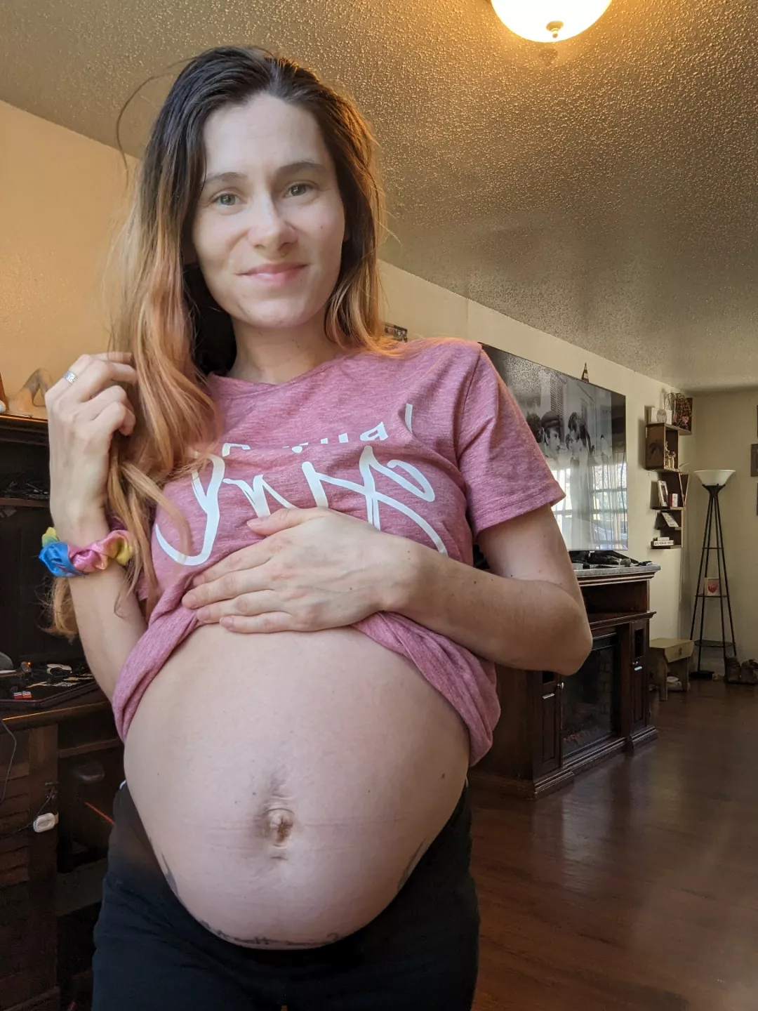 So you like my big belly?