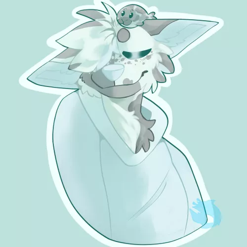 Some more lighting practice with Socks! Art by me ^^