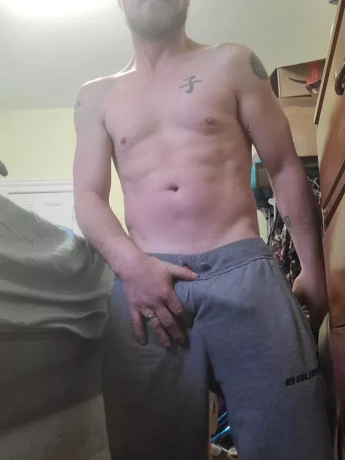 still Grey sweat pants season