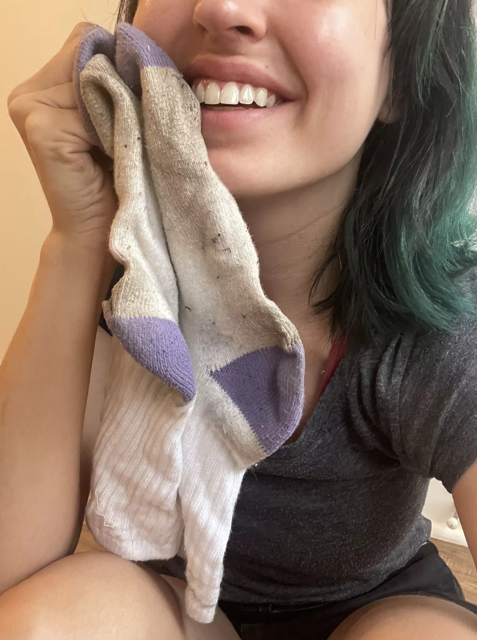 These smelly socks are ready for whatever you want to do to them ❤️ five days of wear [selling][USA]