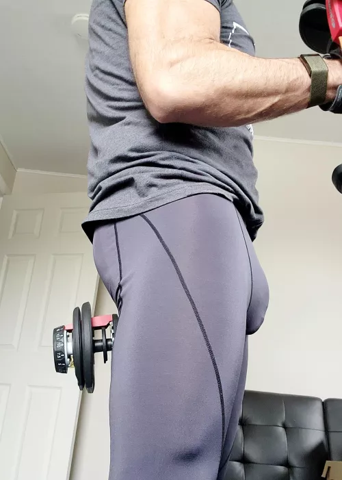 Thought this was a cool workout shot