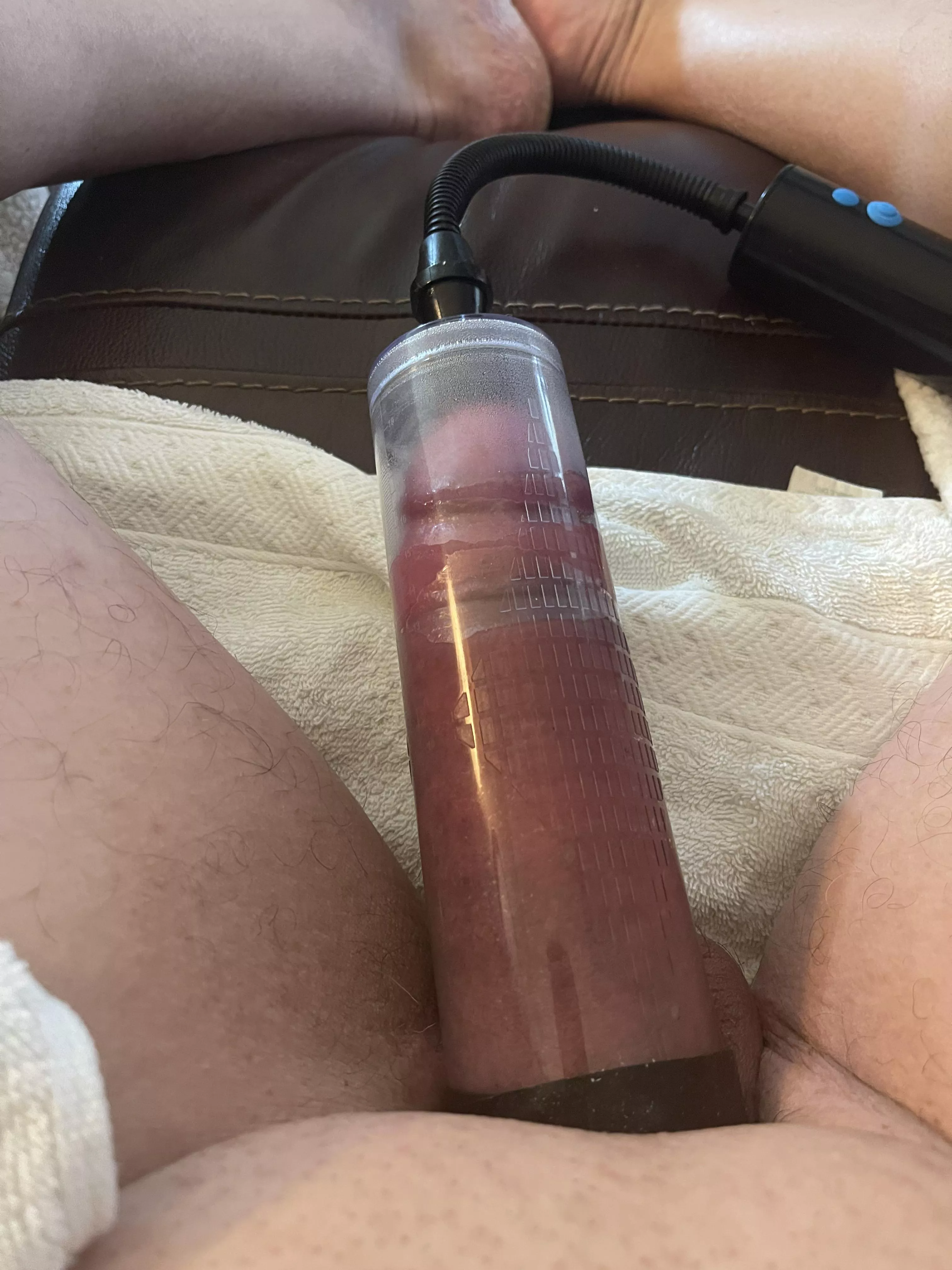 Time for larger tube