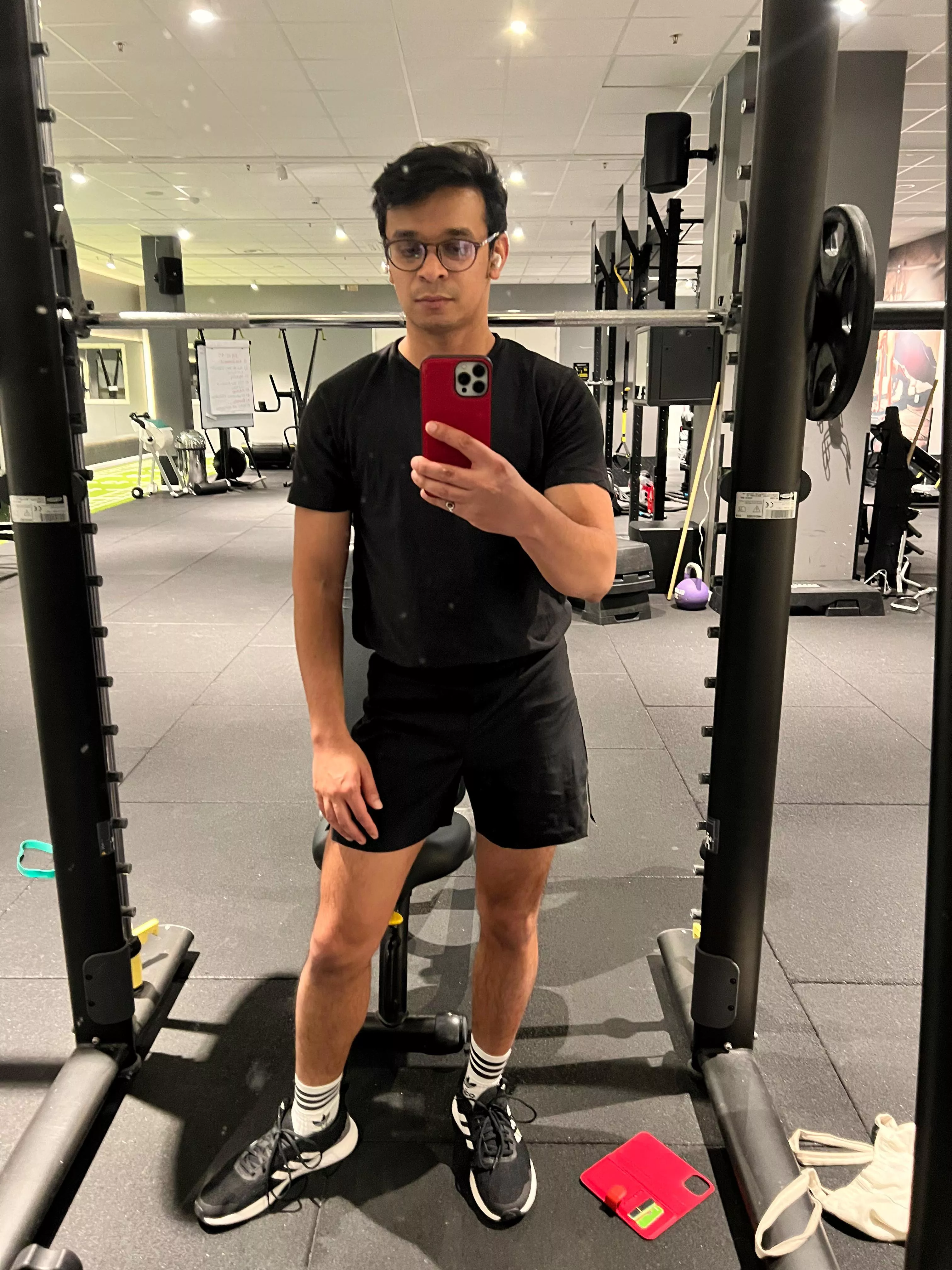 Tired after a long day at work but still dragged myself to the gym.. glad I did that :)