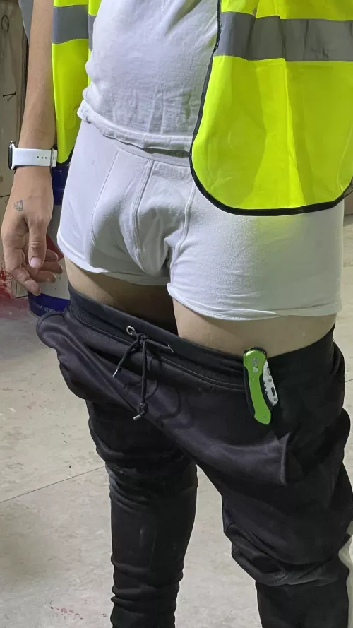 What would you do if you walked in and caught me like this?