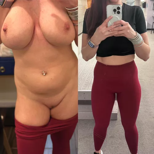 What’s under the gym fit vs the gym fit…which do you like better? (F)