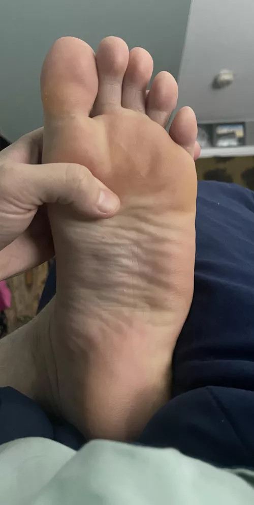 Wish i had someone to give me a good foot rub :)