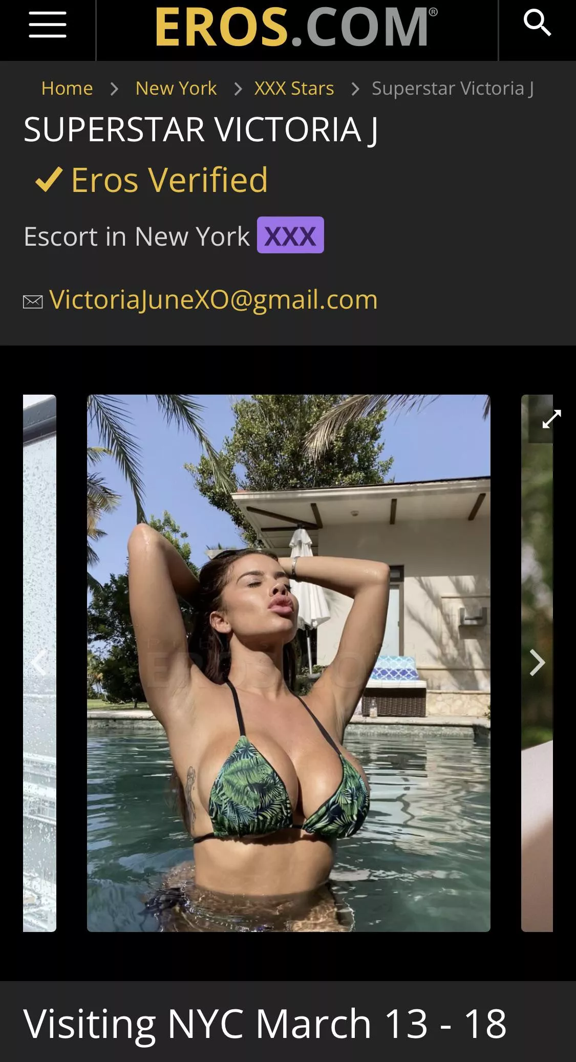 Anybody on the east coast gonna see her?