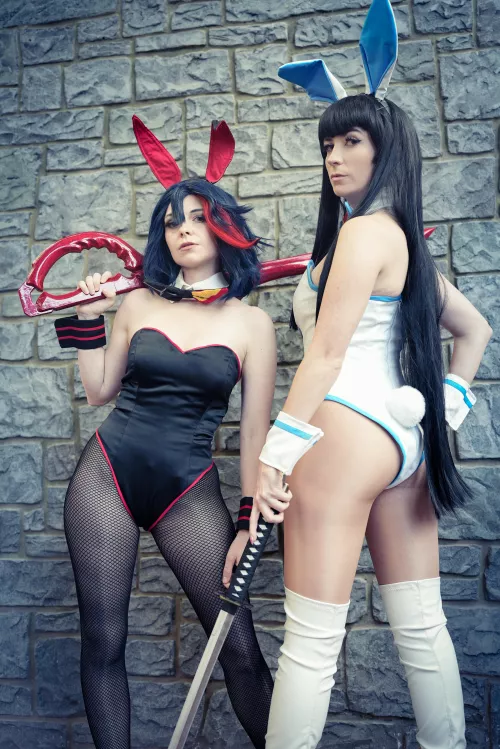 Backslash Cosplay and NikkiMoxxi as Ryuko Matoi and Satsuki Kiryuin