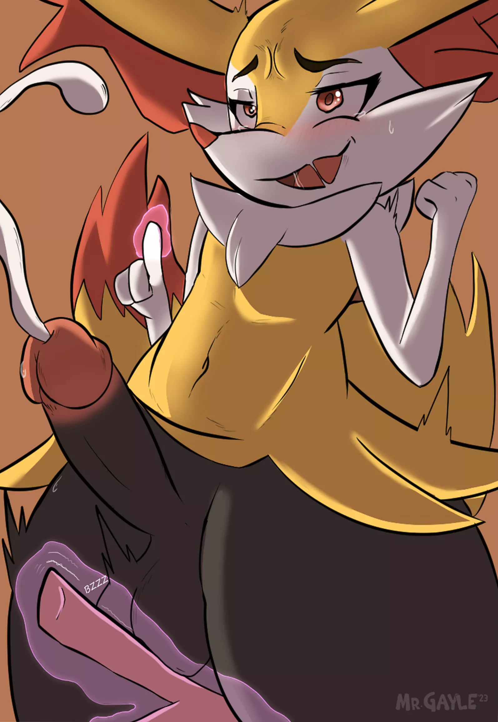 Braixen Vibrator (Mr.Gayle)