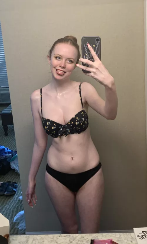 celebrating not getting burnt after a day in the water 😇