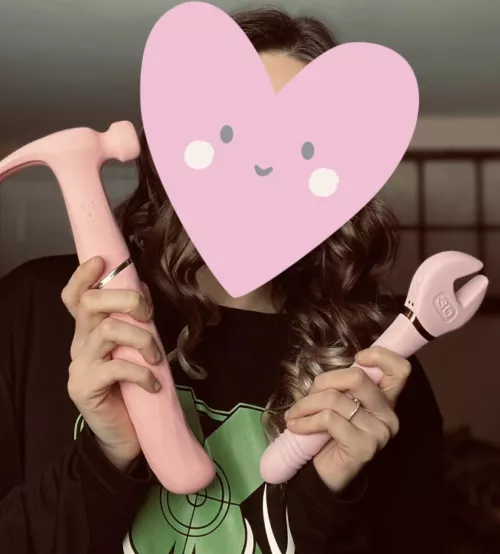 Come check out my OnlyFans for a free video of my “tools” 😉 😉 in use