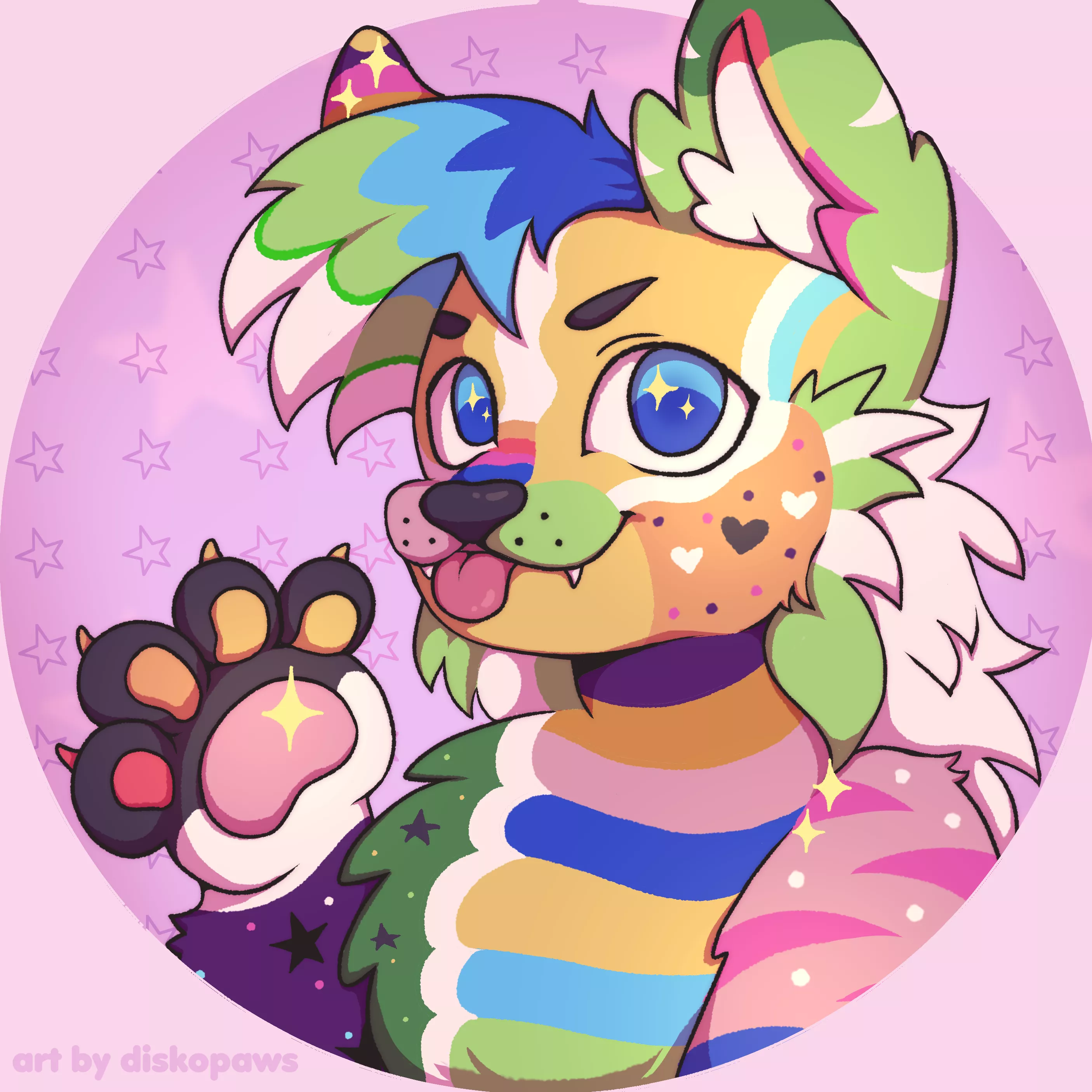 Commission icon by me :3 (twitter: @diskopaws)