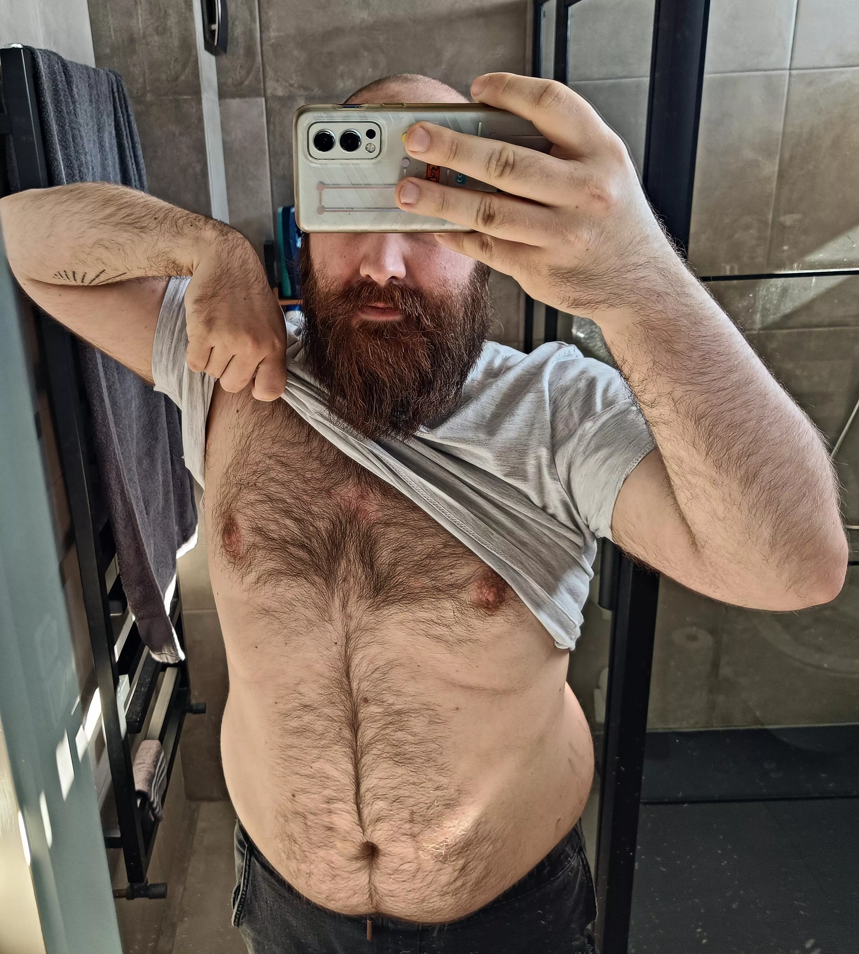 Enough beard to make up for the lack of boner?