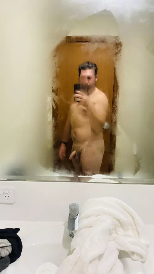 Fresh out of the shower