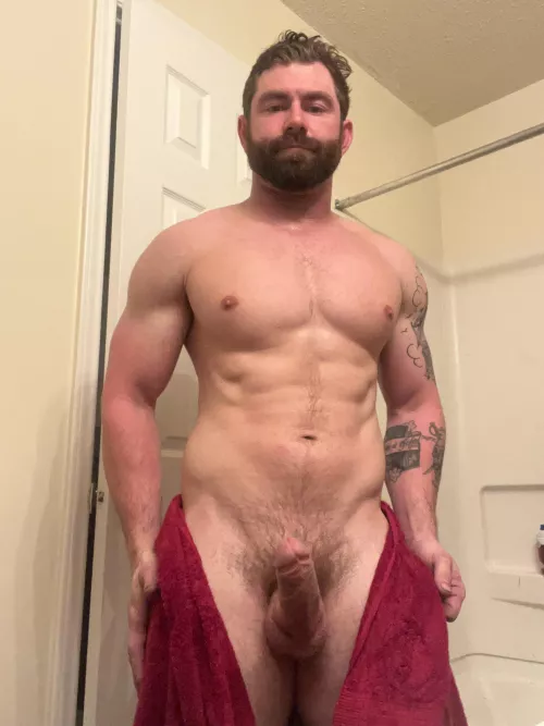 Fresh out of the shower