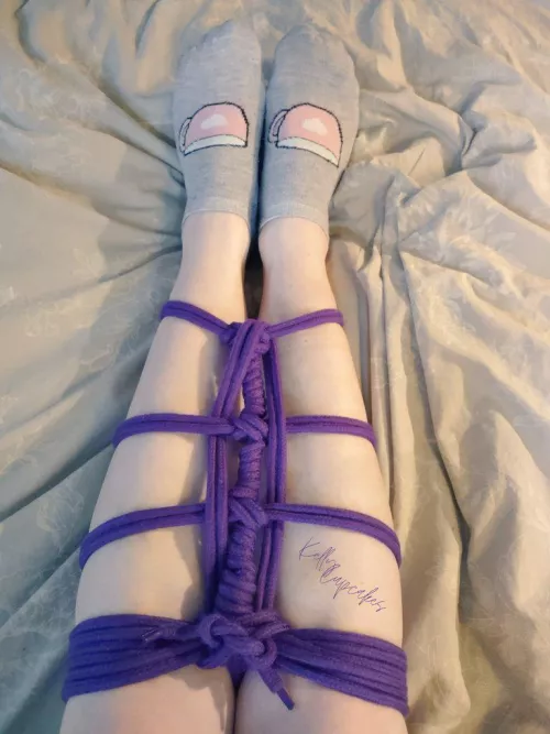 gettin some practice on my legs