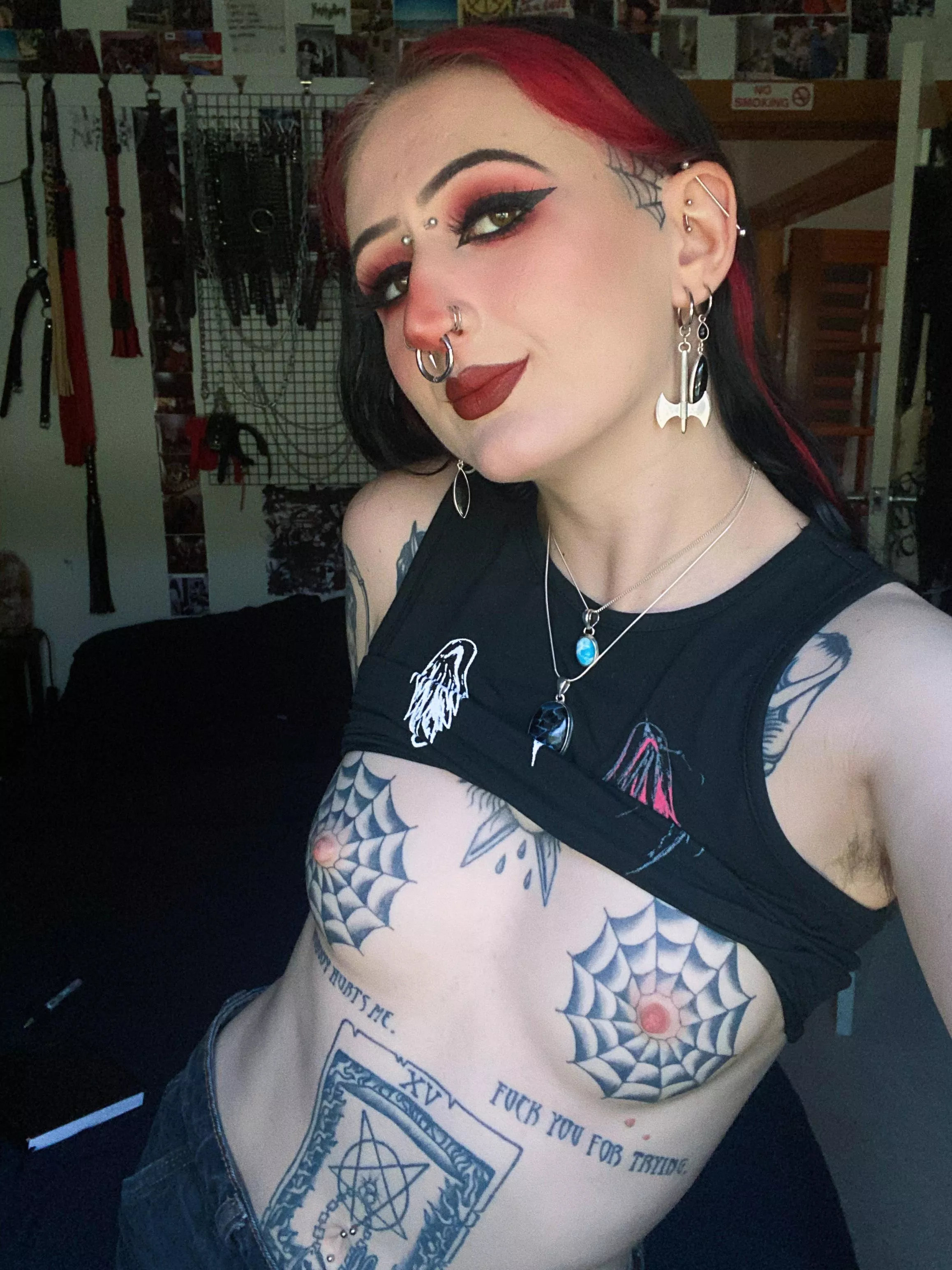 Goth tiddies ❤️