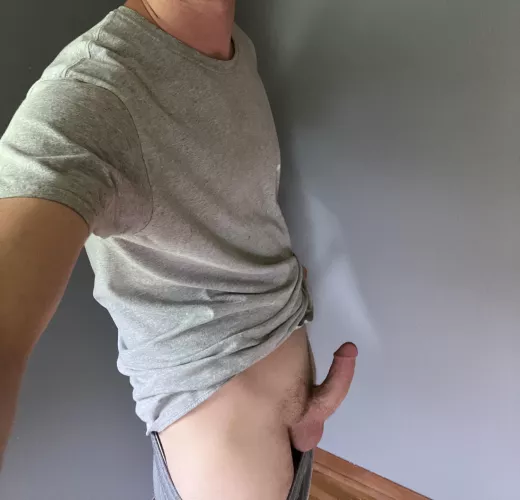 Hard dick at work. Want to take a seat?