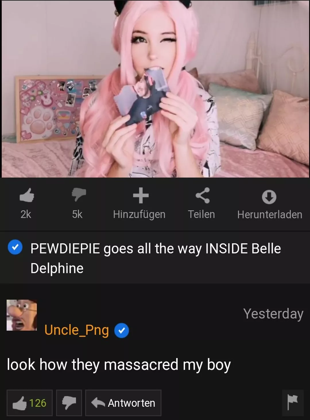 He's at an better place now