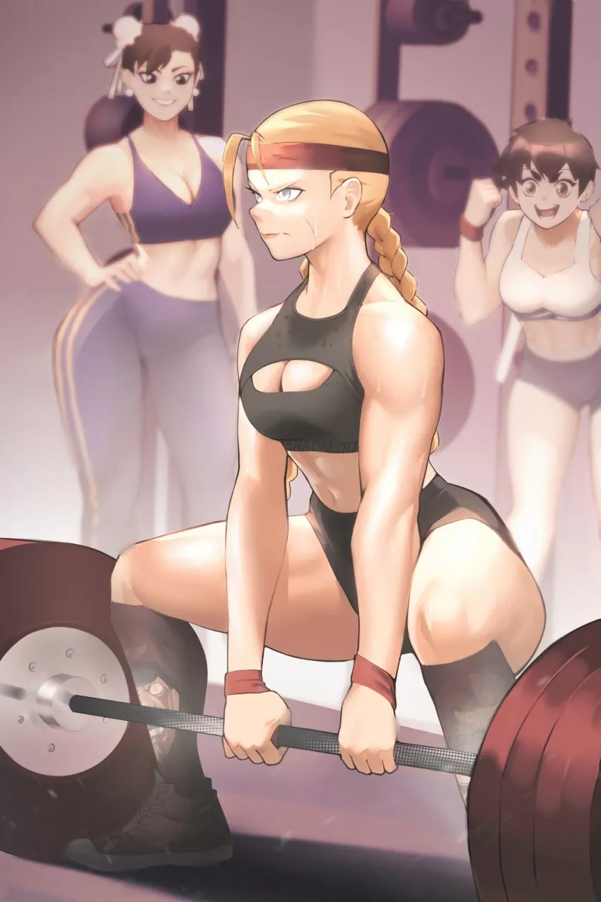 Hitting the Weights (Zukululuu) [Street Fighter]