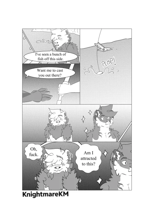 I draw little comics about my life after coming out as a lesbian and meeting my now-fiancée!