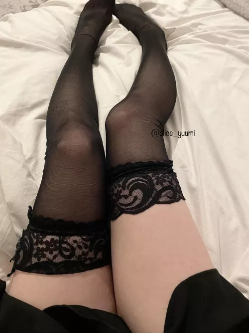 I love wearing nylons