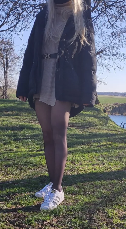 I touched some grass