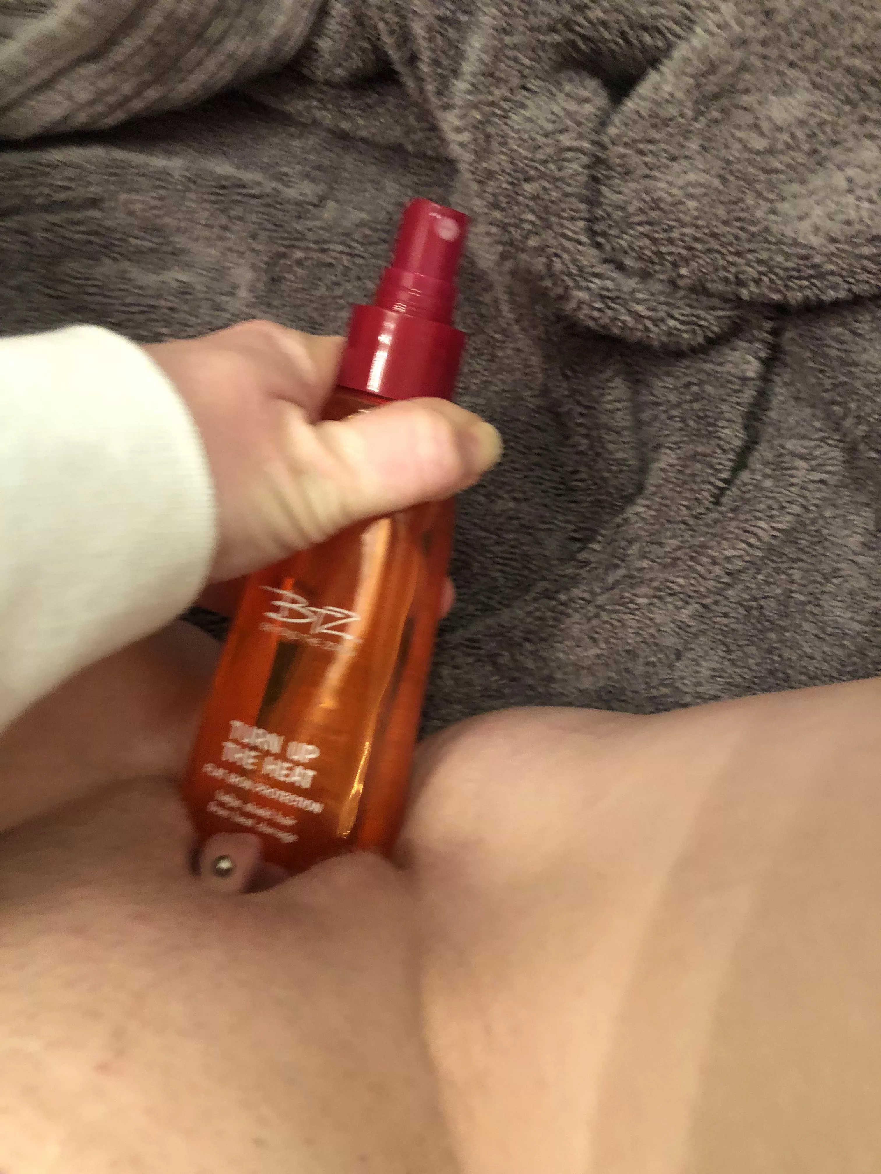 I was supposed to be doing my hair but got horny 😈