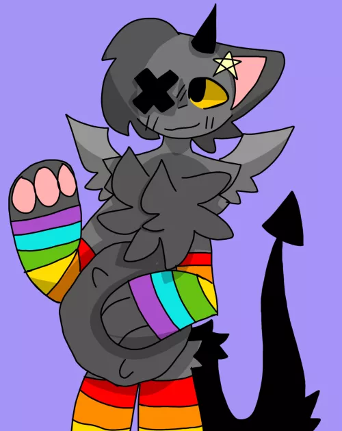 {image} Some quick same size vore art by me^^