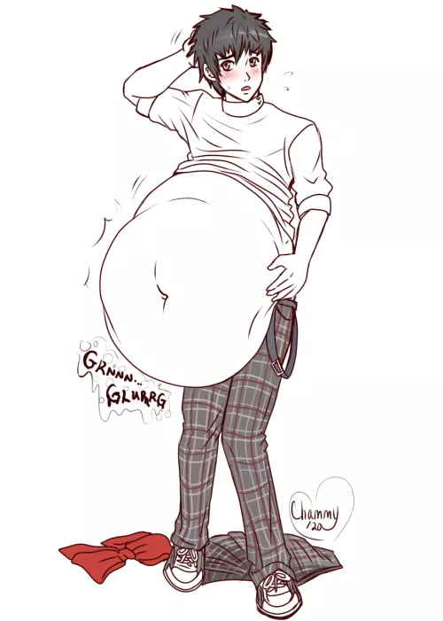 {Image} Yuuuuge Yuuki [M/F] [Commission] (By Chameleonette/Me!)