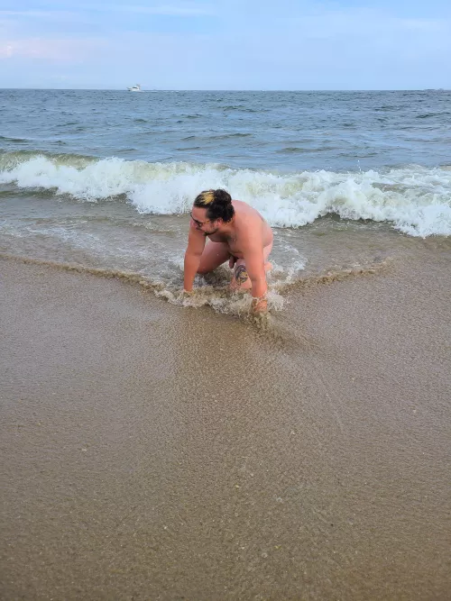 is she a wood nymph or a mermaid? who can say?