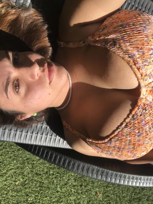 It's a bit lonely to go swimming alone. You should come with next time ;)