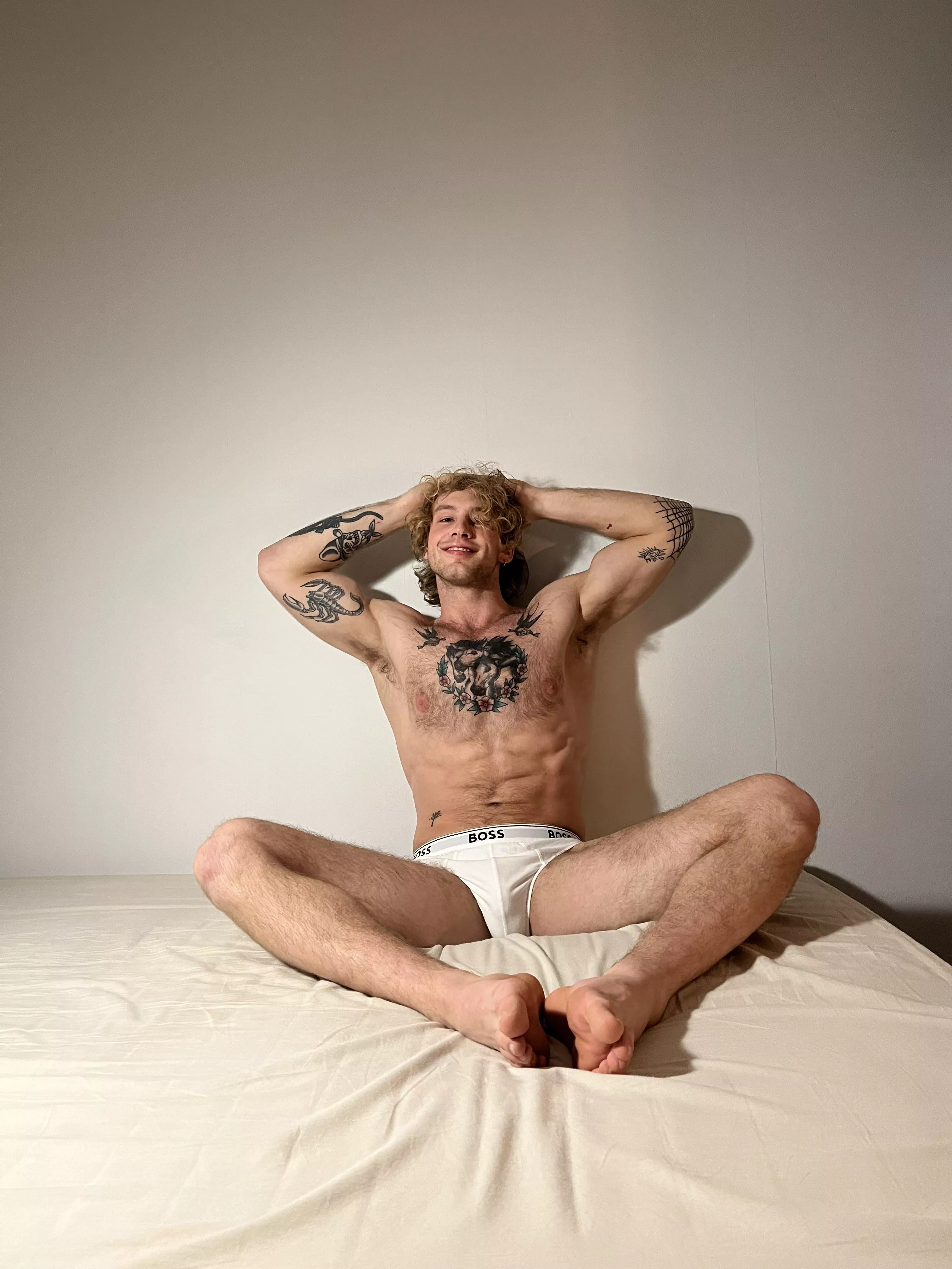 Lick from the bottom to the top