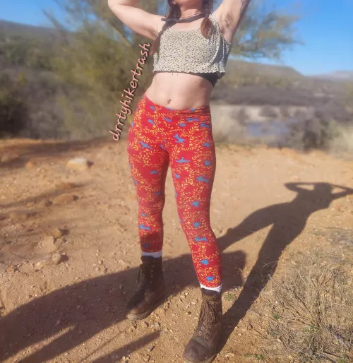 love a solid pair of leggings for hiking!