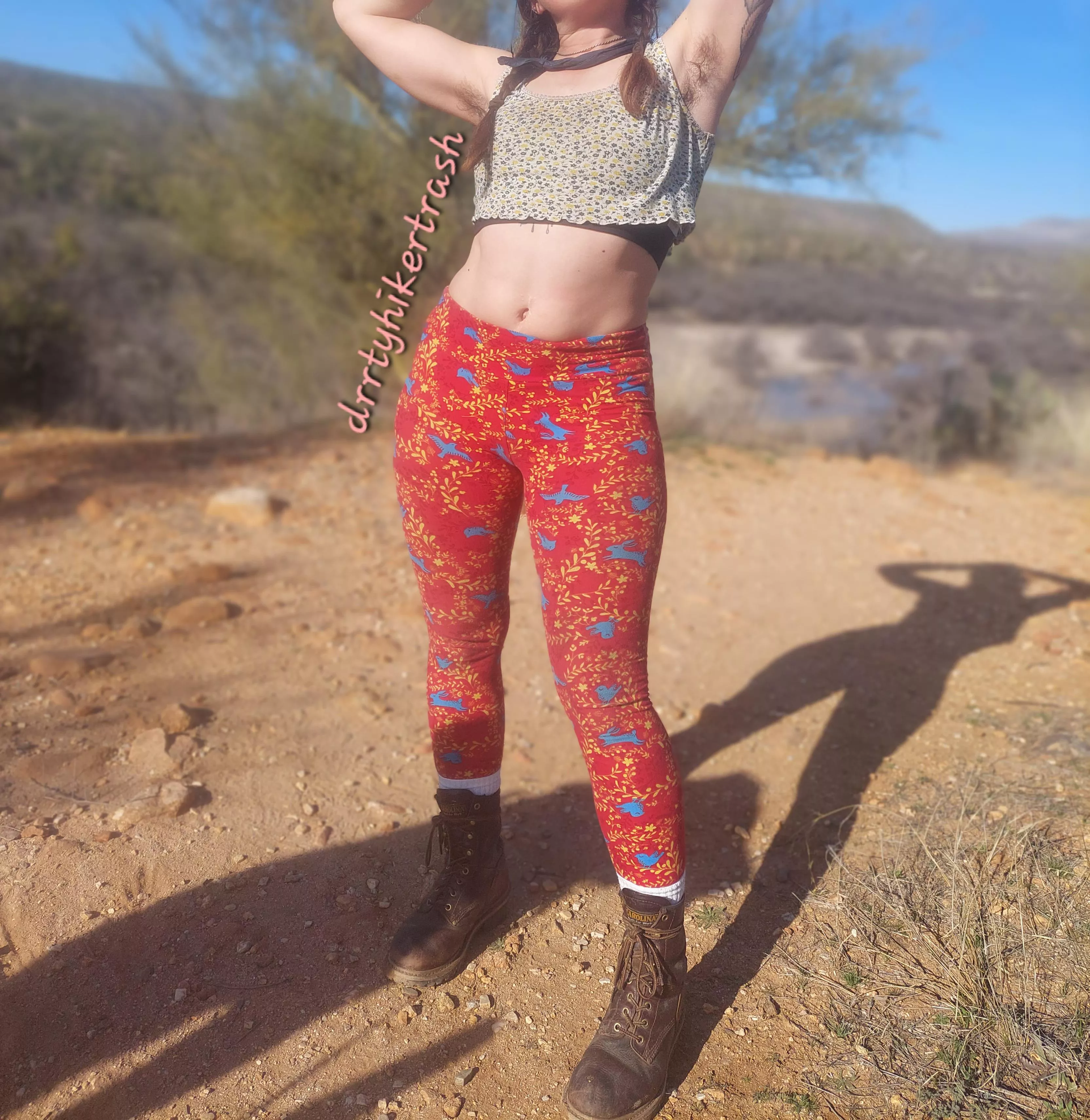 love a solid pair of leggings for hiking!