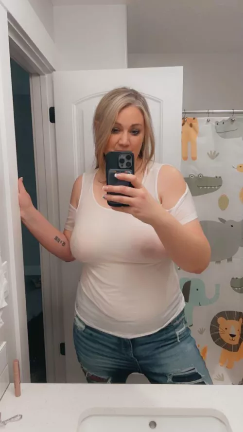 Mommy got a little wet…