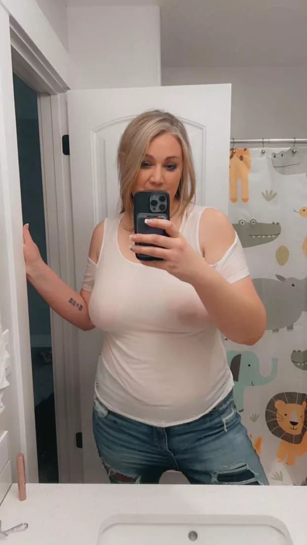 Mommy got a little wet…