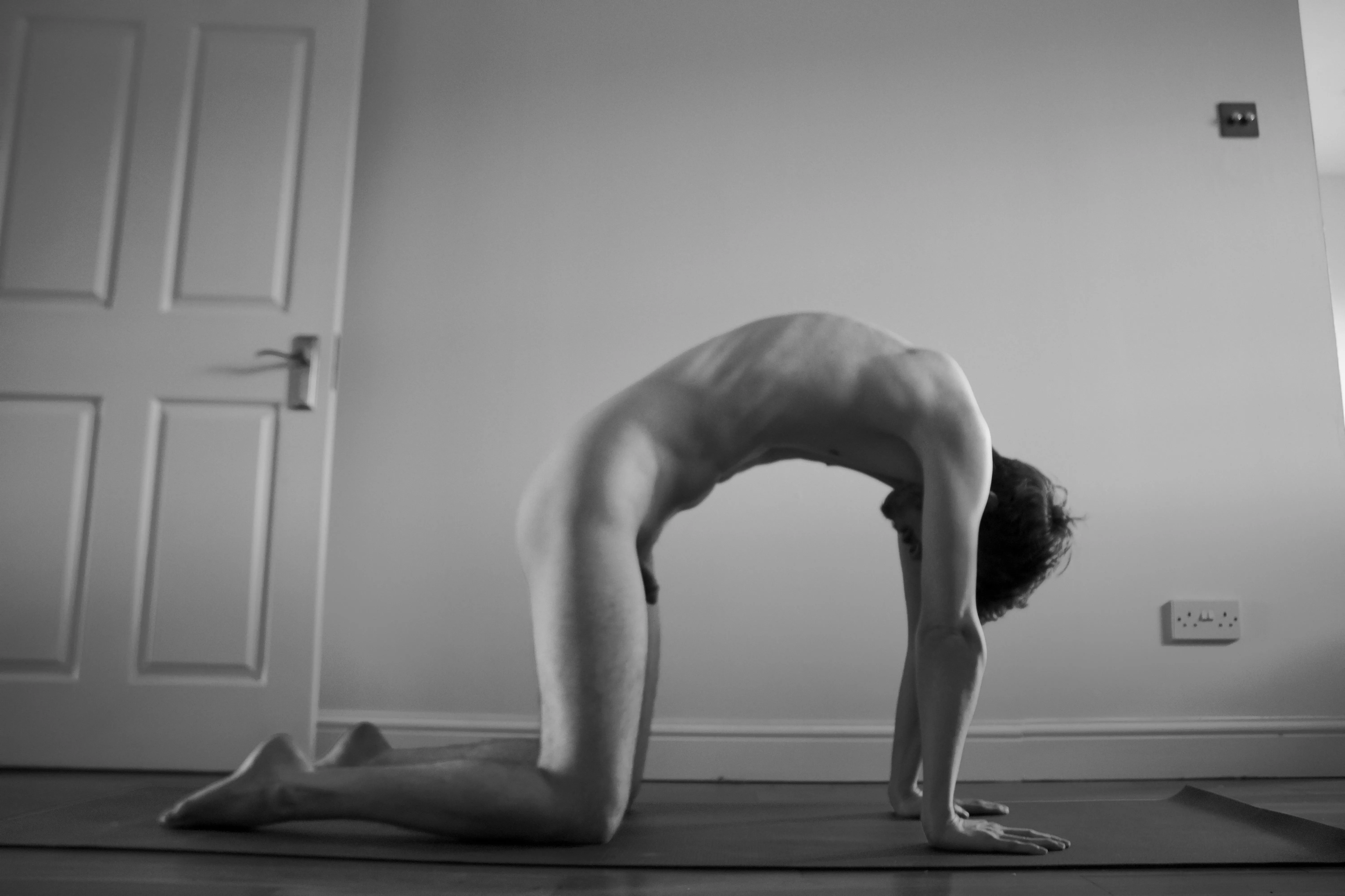 My cat pose, looking super intense no?