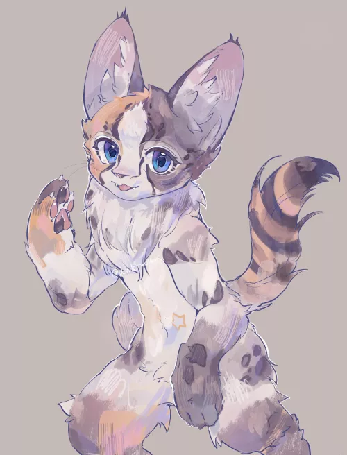 my first furry artwork