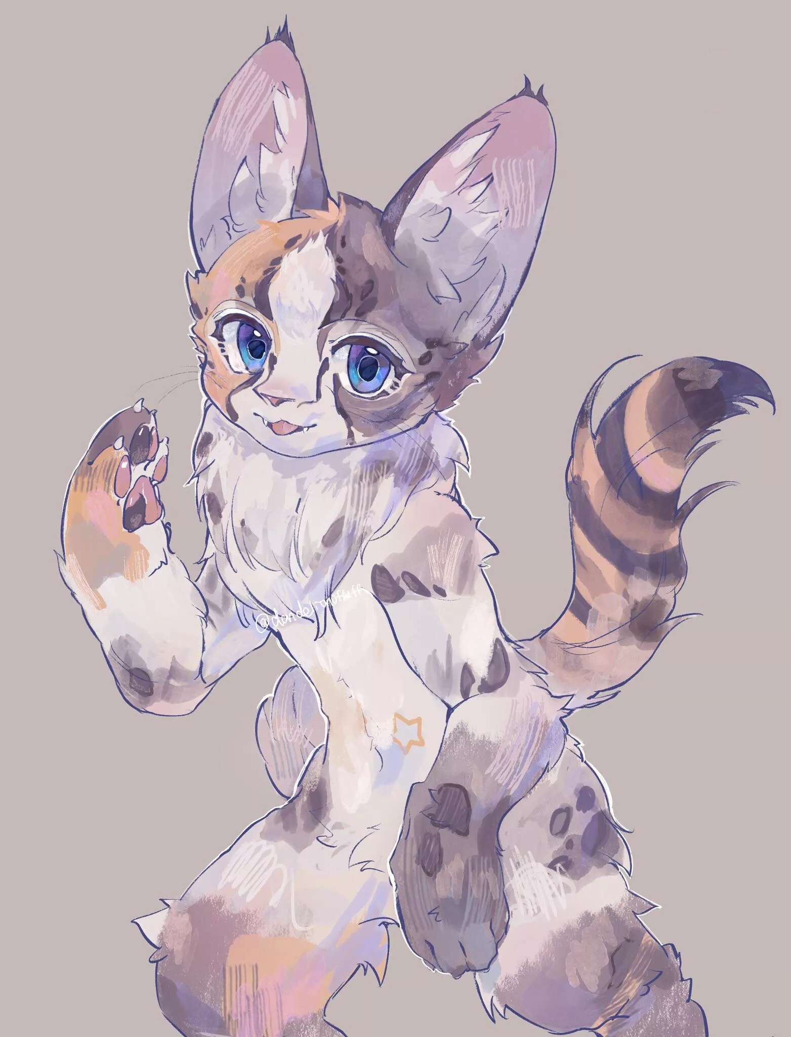 my first furry artwork