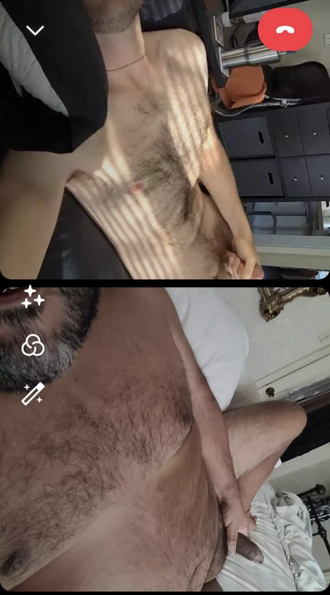 my long-distance daddy bear spending some quality time with his otter boy