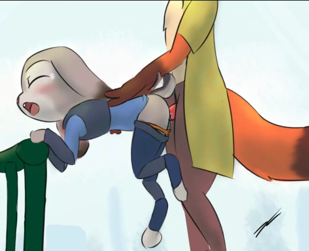 Nick and Judy having fun (kamperkiller)