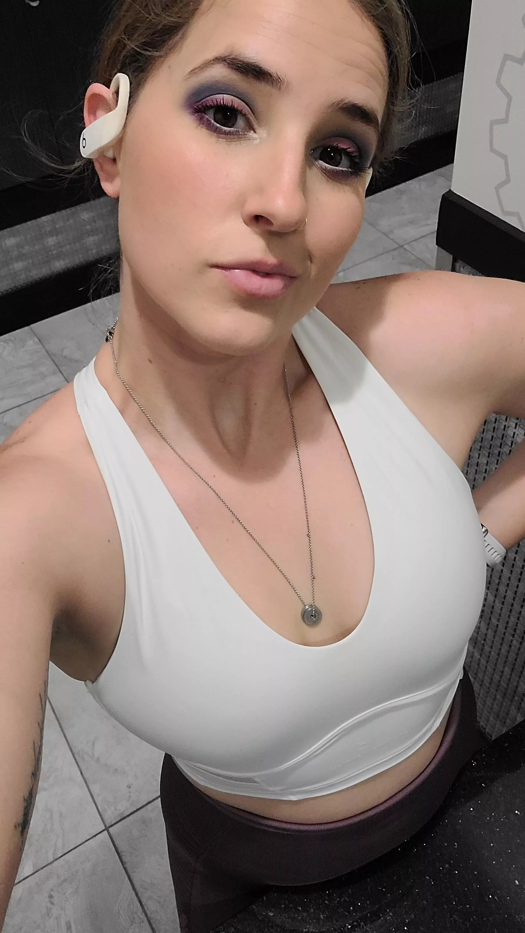 Purple was the color of the day